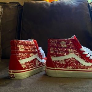 Vans skulls/candy canes